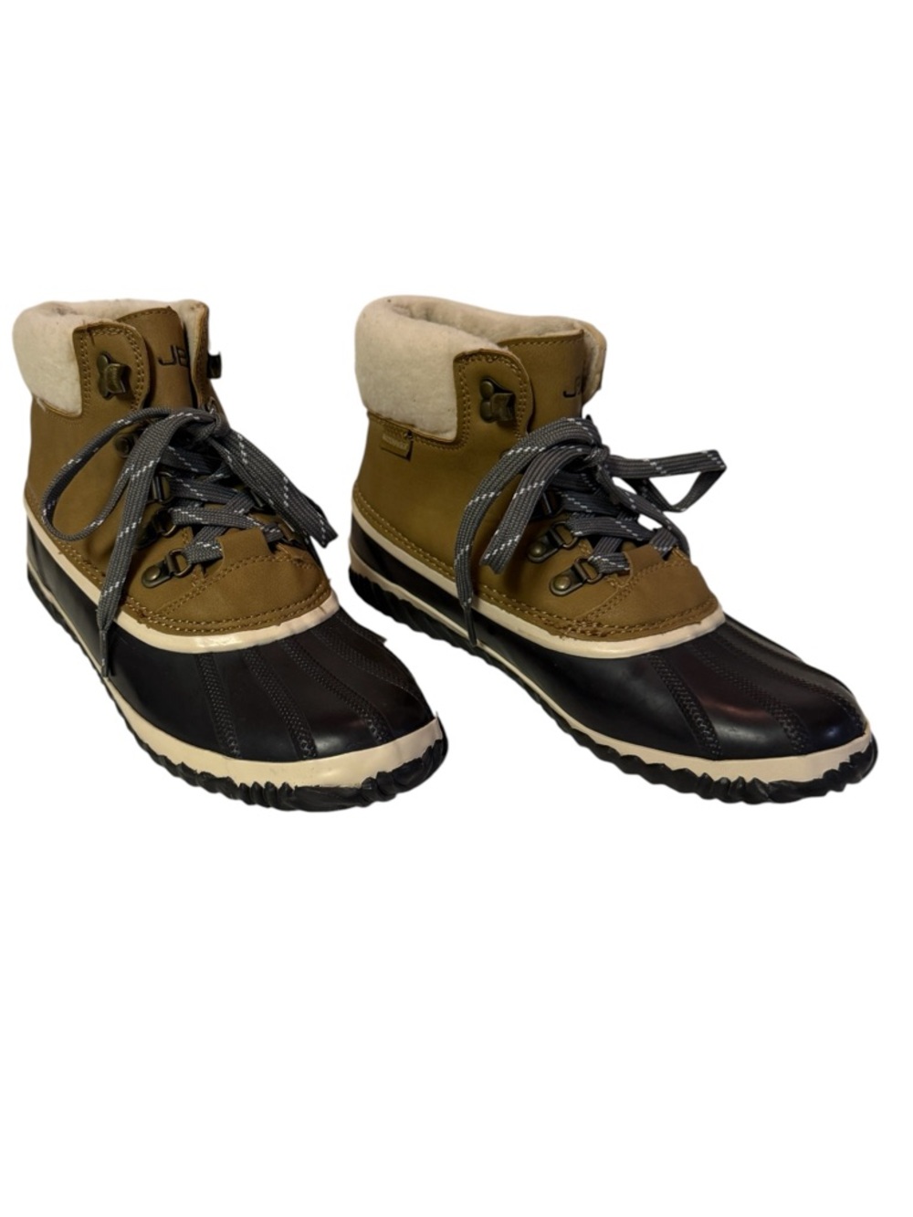 JBU by Jambu “Alison” Waterproof Duck Boots, Tan/Black. Women’s Size 9. NWT. - Picture 3 of 8